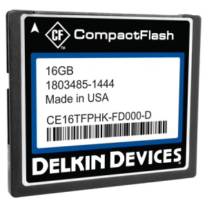 Delkin Devices Standard Industrial CompactFlash