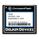 16GB Industrial CompactFlash C670 Series- SLC, Fixed, DMA Enabled