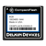 8GB Industrial CompactFlash C500 Series- Removable, DMA Enabled