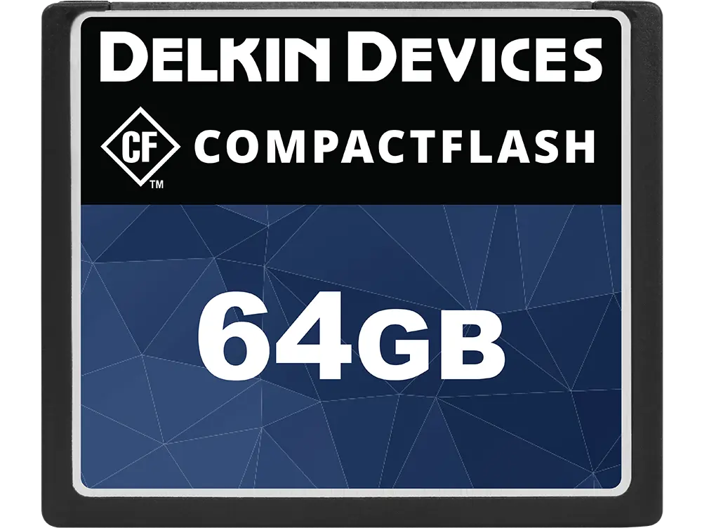 Delkin Devices CompactFlash 64GB Card